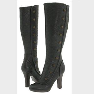 Black Frye Mathilda Boots 9 victorian/steampunk